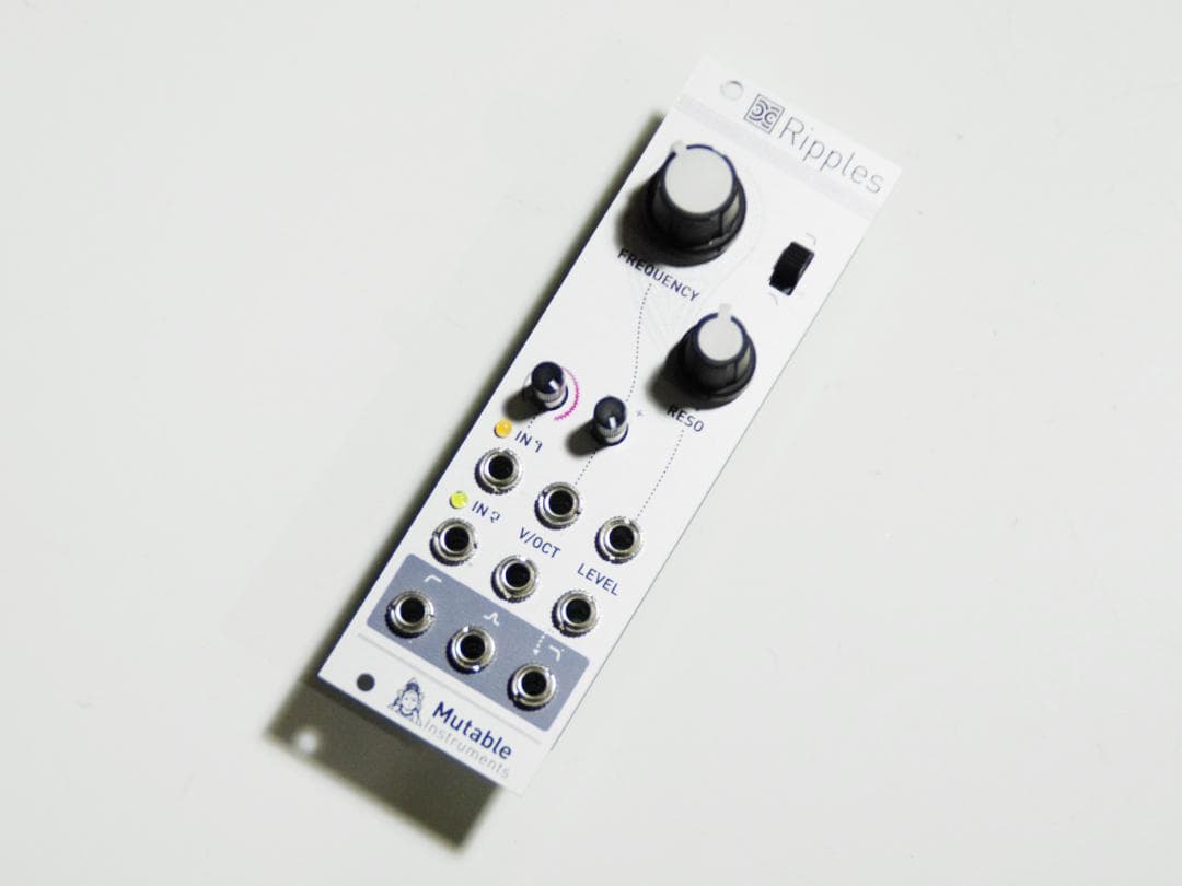 Mutable Instruments Ripples V2 モジュラーシンセ
