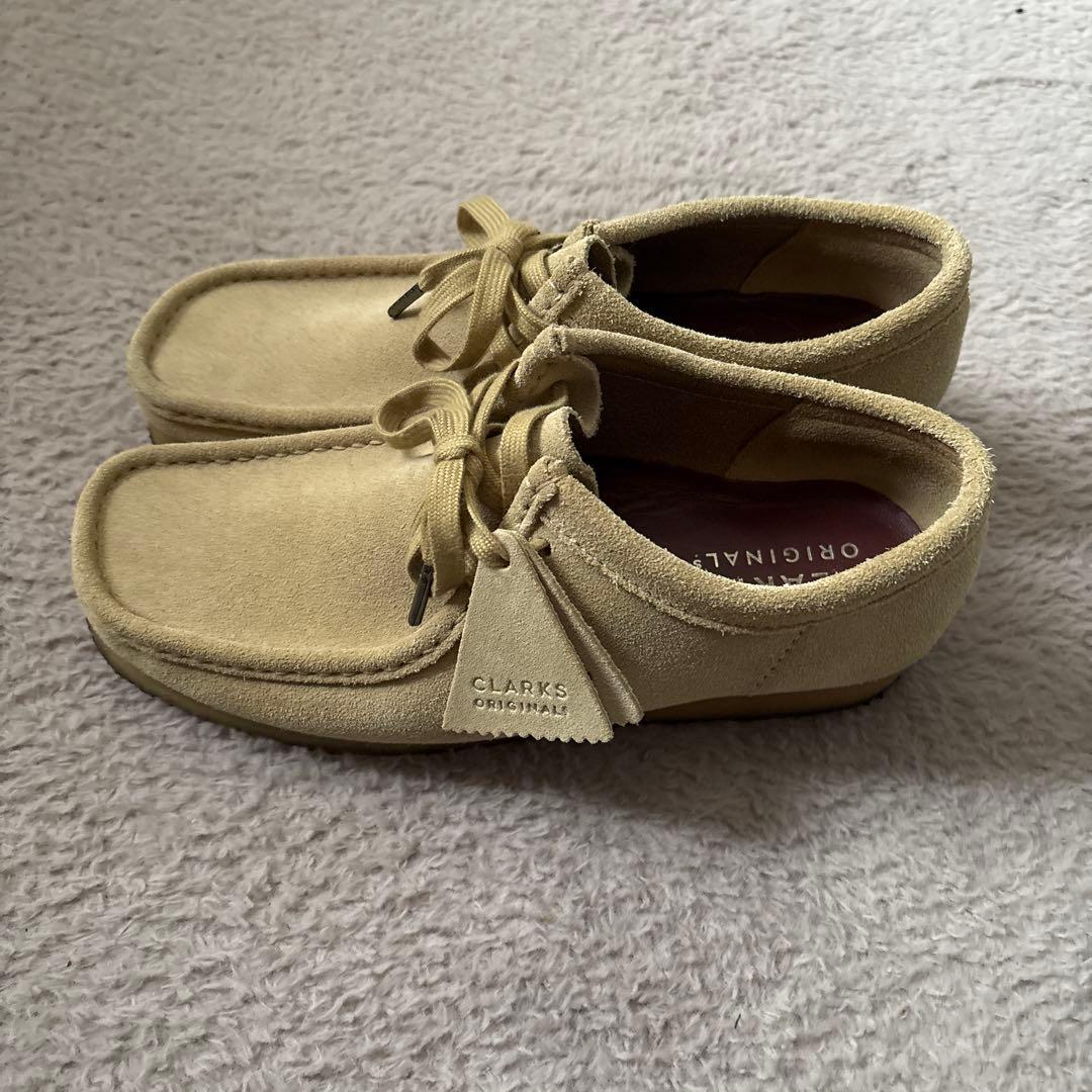 CLARKS ORIGINALS Wallabee ベージュ 25.5cm