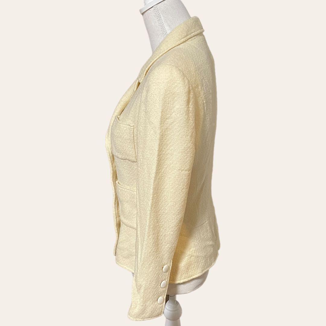 人気商品✨シャネル CHANEL 【40】スーツ 裾チェーン フランス製