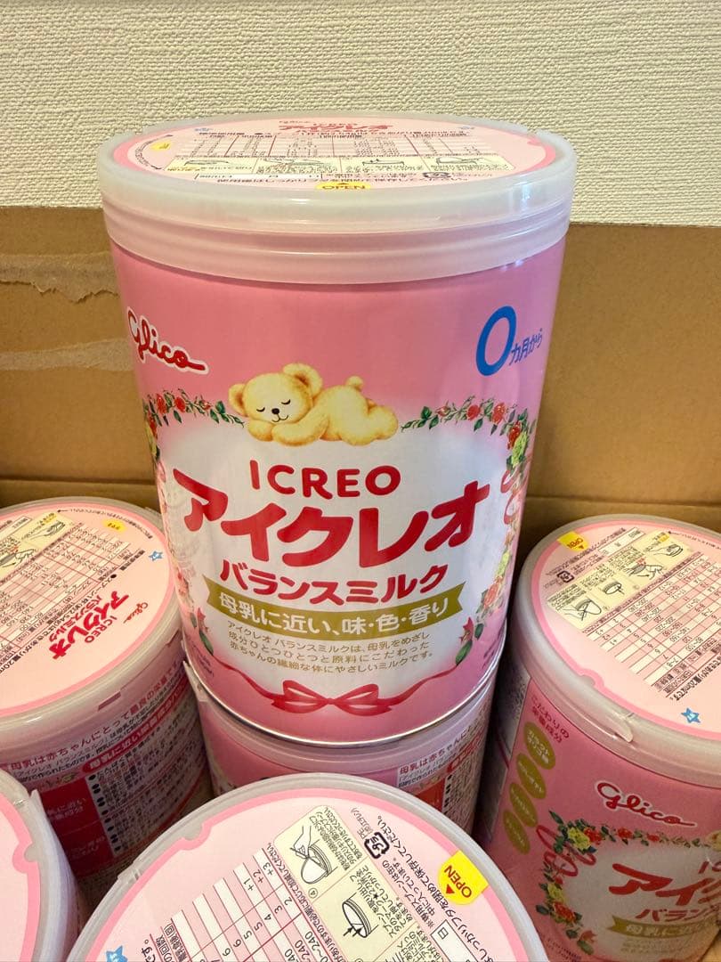 アイクレオ バランスミルク 800g/4つ