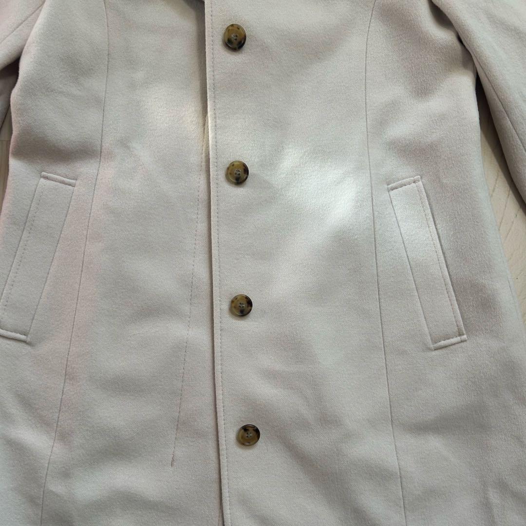 美品✨23区 ウールカシミヤビーバー スタンドカラーコート カシミヤ混Ｌ