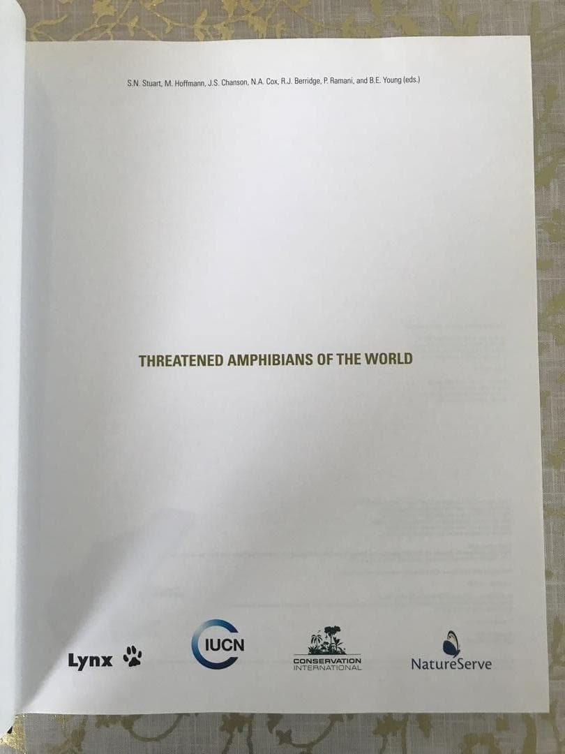 Threatened Amphibians of the World 英語版