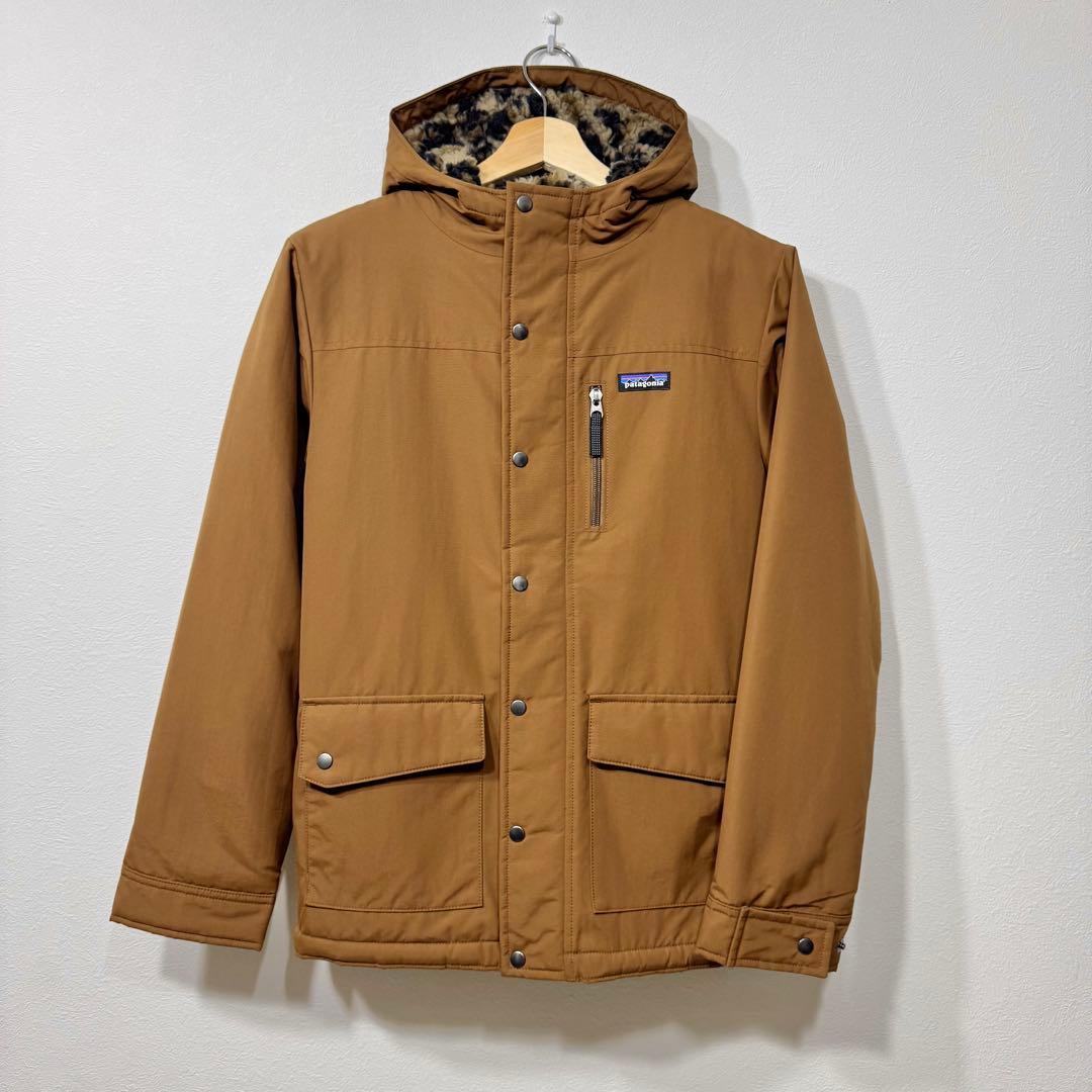 パタゴニア インファーノジャケット ブラウン ボーイズXLサイズ