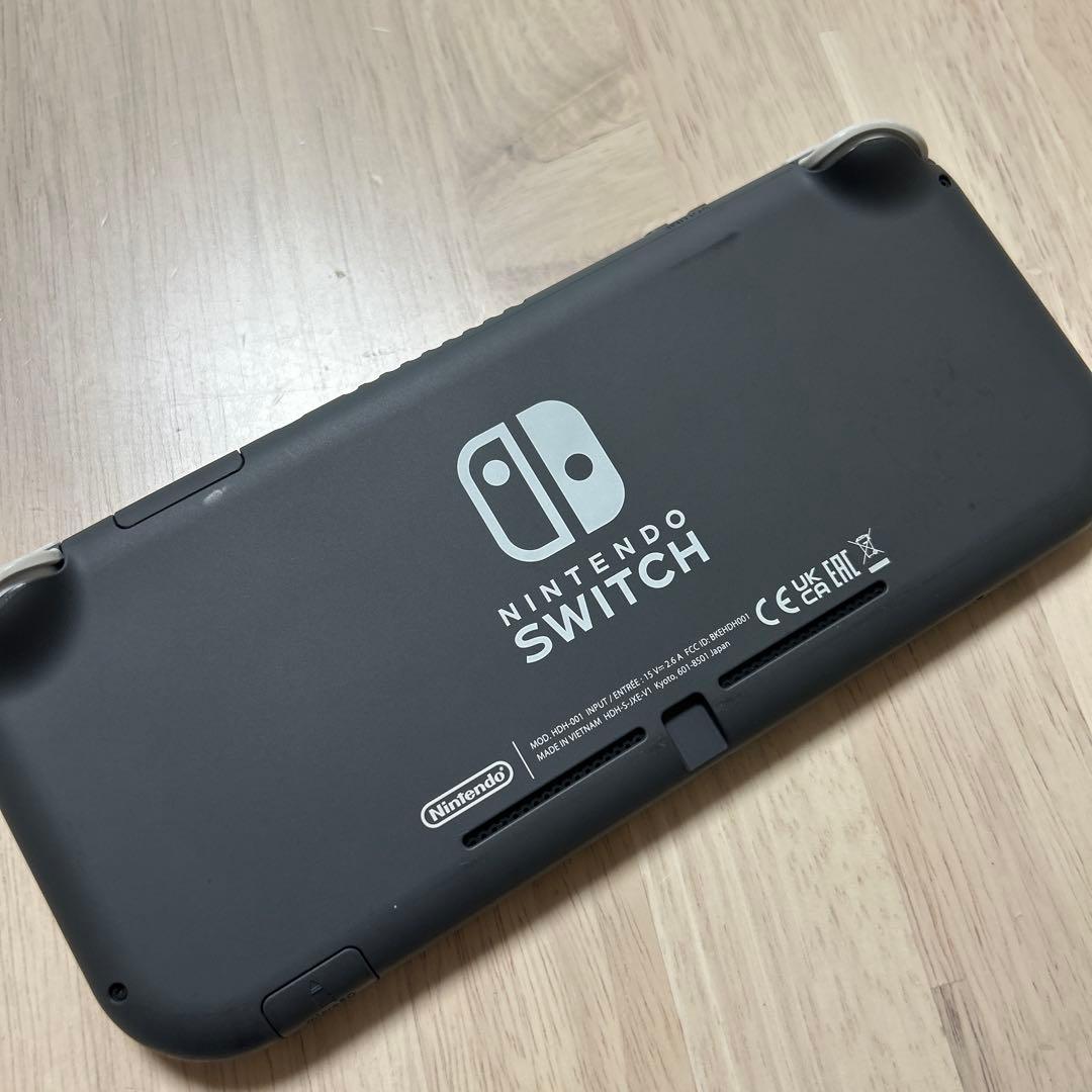 Nintendo Switch Lite 本体 グレー 中古