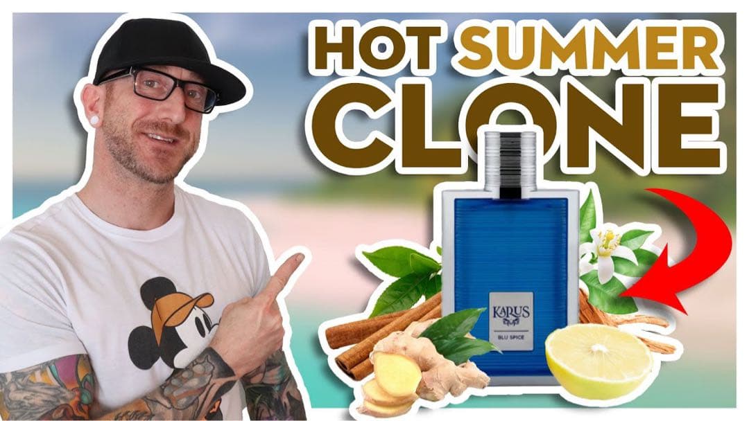 香水(男性用) Khadlaj Karus Blu Spice