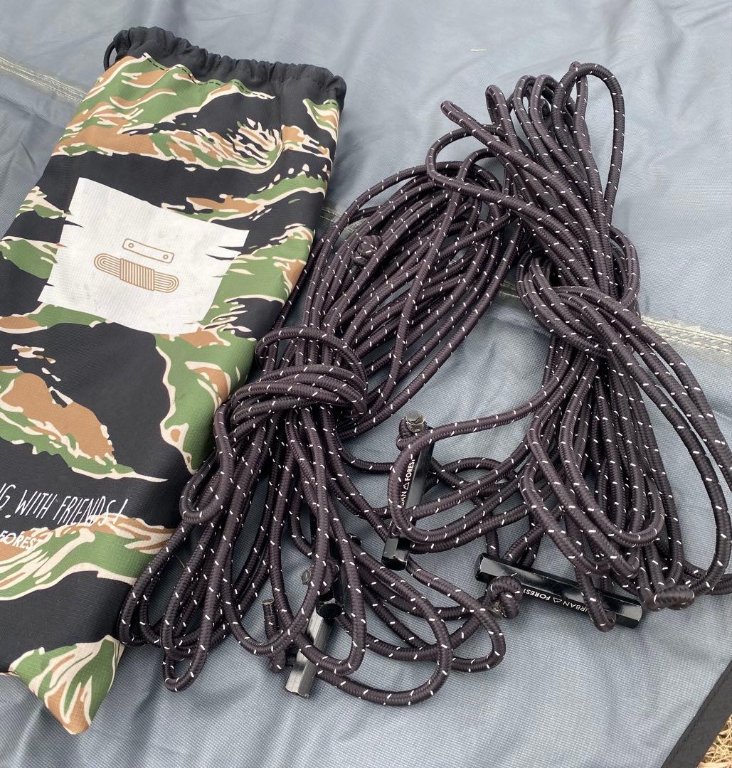 男幕　The Arth×URBAN FOREST たいがー タープ　訳あり