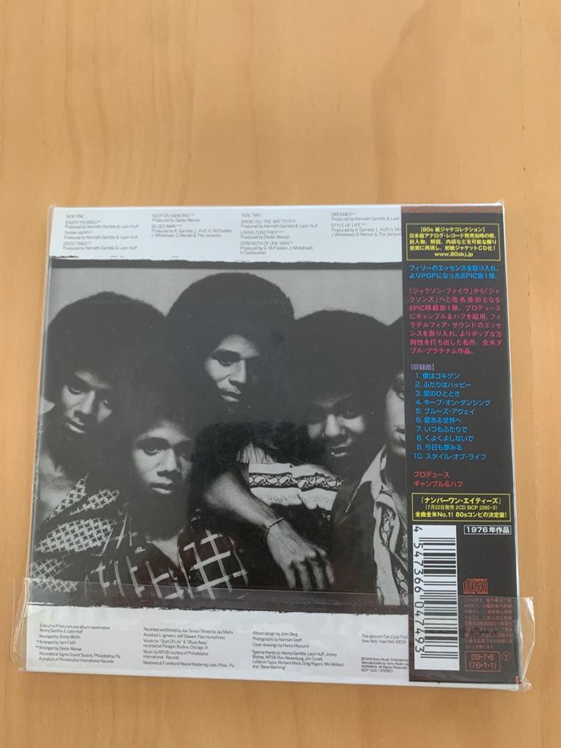 ザ•ジャクソンズ/紙ジャケット5タイトルセット マイケル•ジャクソン参加