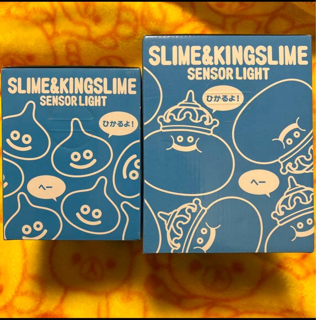新品 ドラゴンクエスト　センサーライト　スライム&キングスライム　全2種