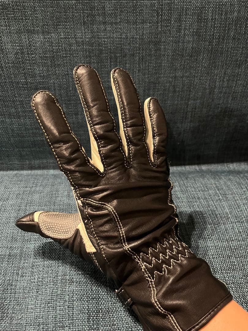 クシタニ　テンダーグローブ　ブラック　Sサイズ　KUSHITANI　レザー　値下