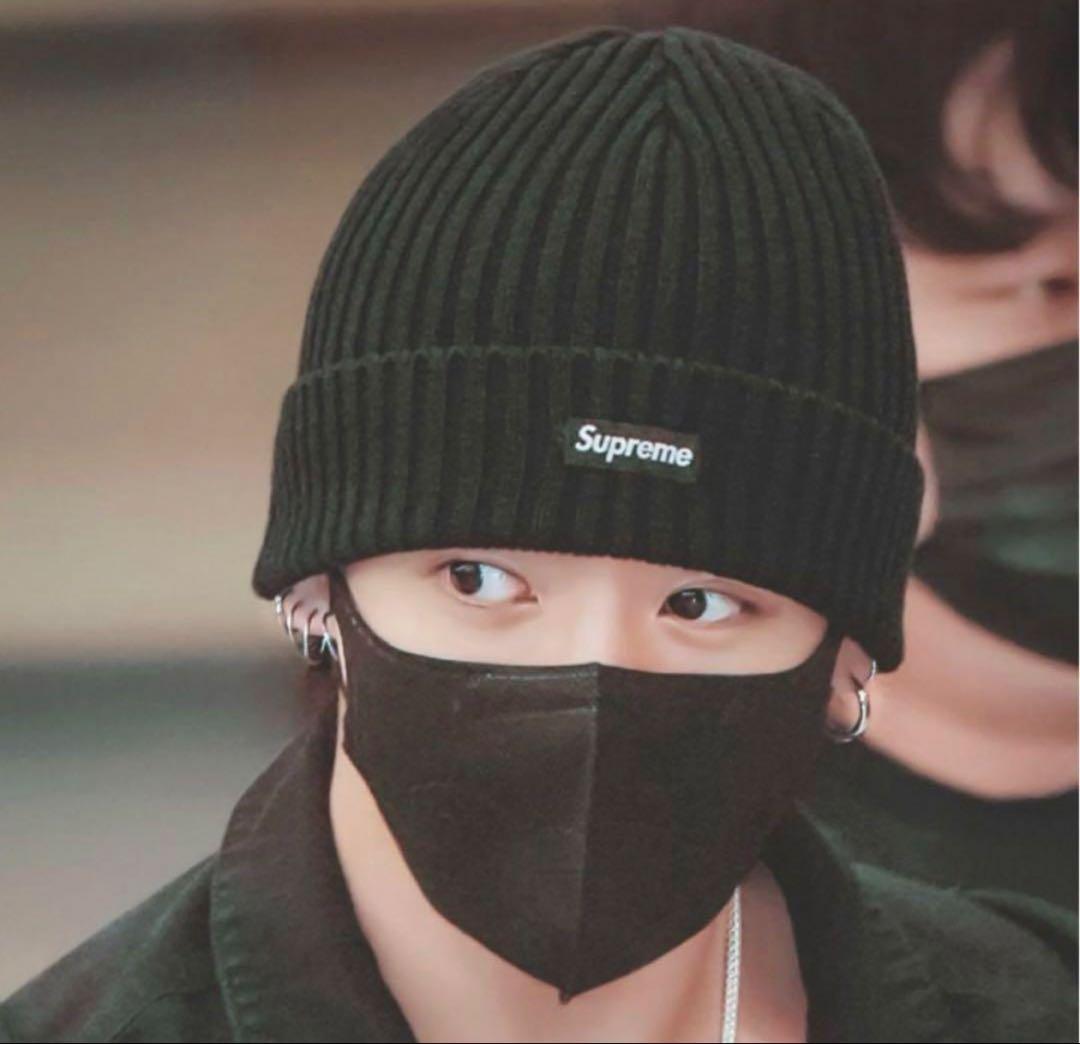 Supreme Overdyed Beanie Black 25SS 黒