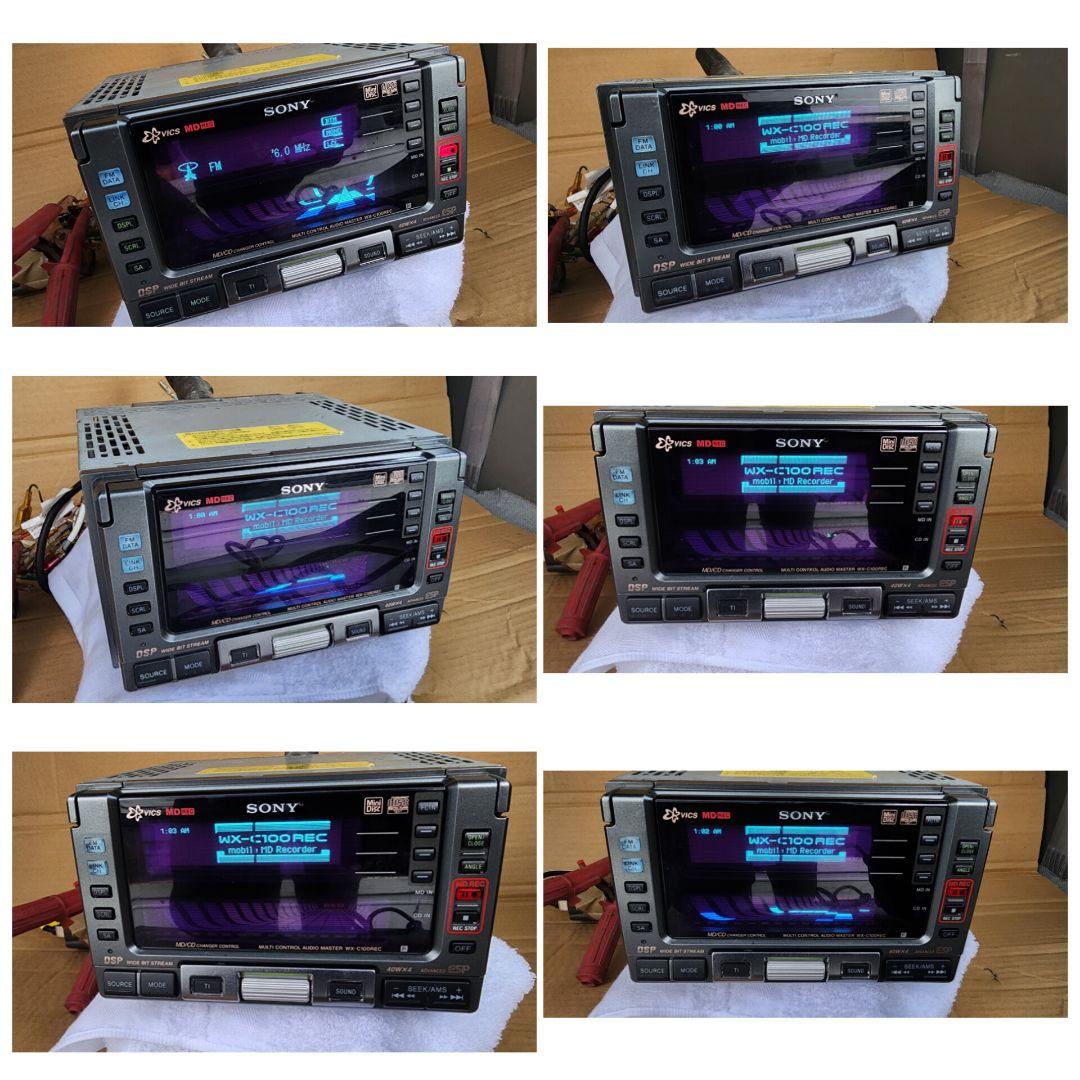 世界初MD録音 完動品 ソニー WX-C100REC DSP搭載 希少
