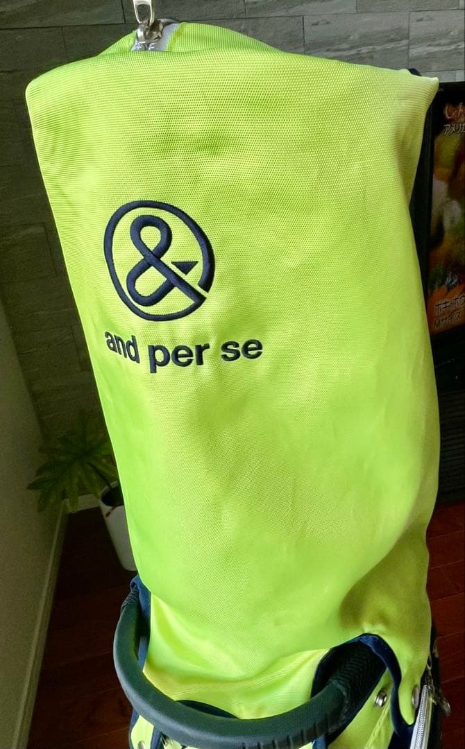 and per se ゴルフバッグ