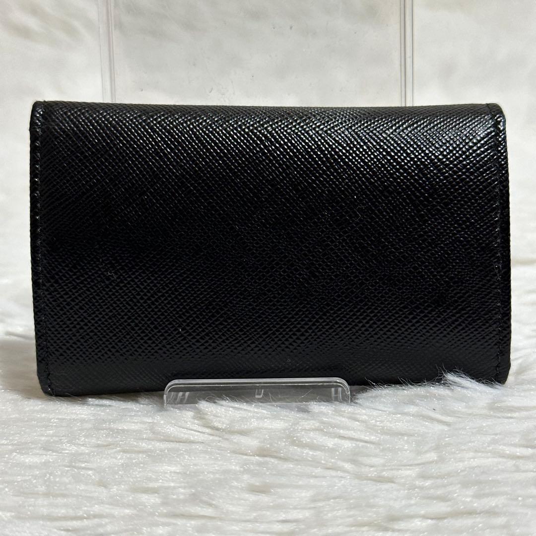 megane 未使用級✨PRADA キーケース 4連 サフィアーノ レザー