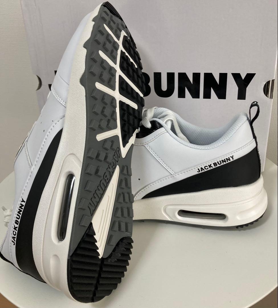 新品 パーリーゲイツ ジャックバニー AIR SOLEシューズ 白 26cm