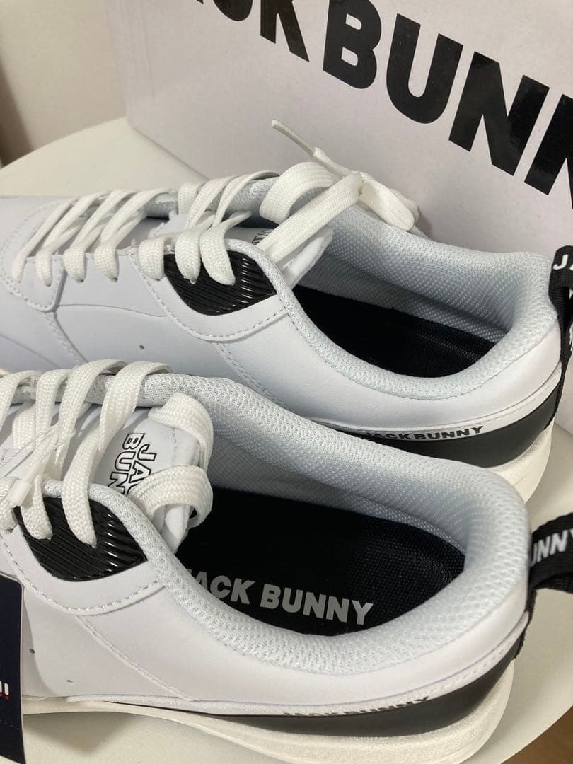 新品 パーリーゲイツ ジャックバニー AIR SOLEシューズ 白 26cm