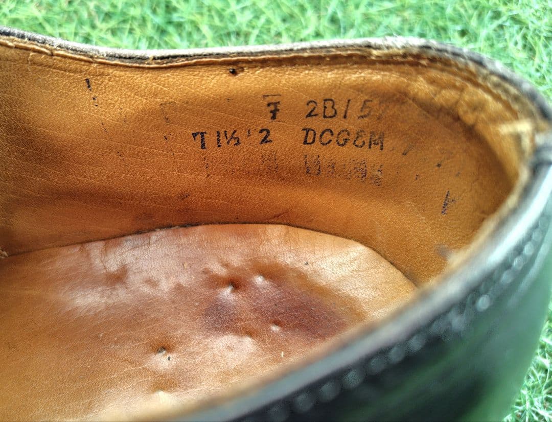 【再値下】アメリカ軍　内羽根式　サービスシューズ 　US NAVY ARMY