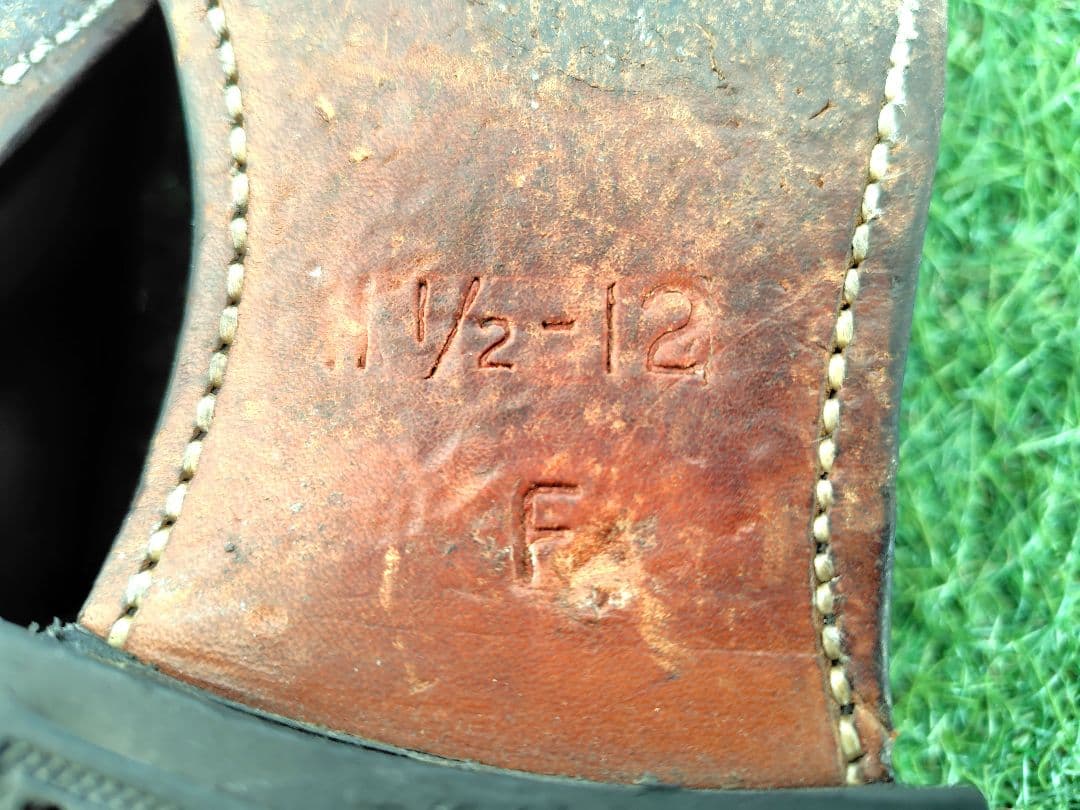 【再値下】アメリカ軍　内羽根式　サービスシューズ 　US NAVY ARMY