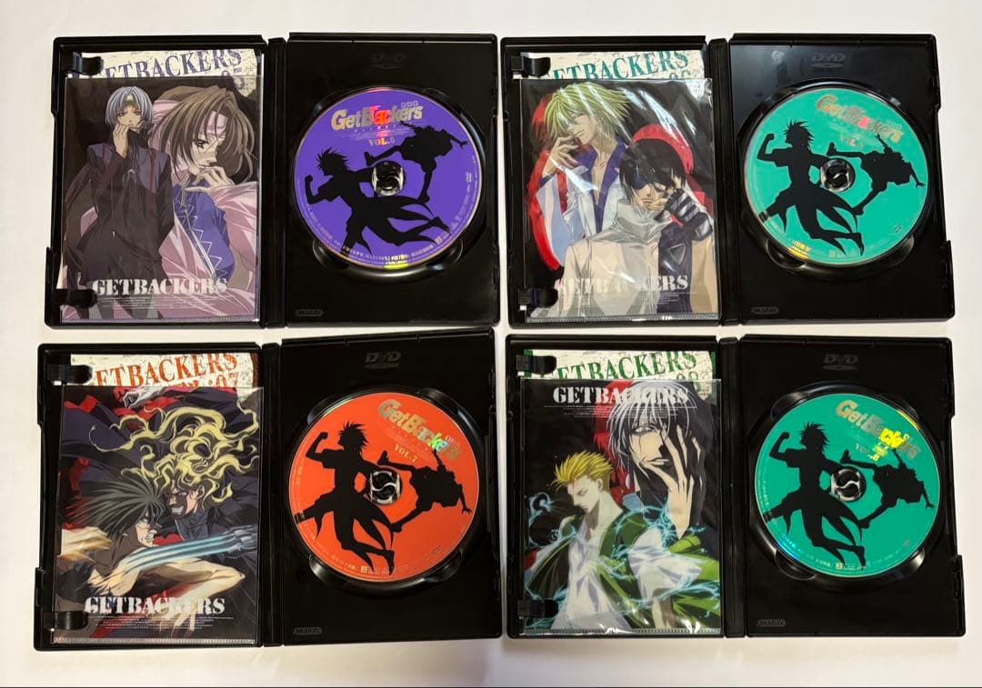 GetBackersゲットバッカーズ奪還屋　DVD 全17巻セット　正規品・美品