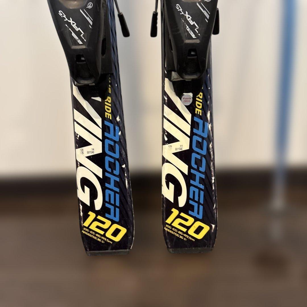 SCV スキー板 子供用　3点セット　中古