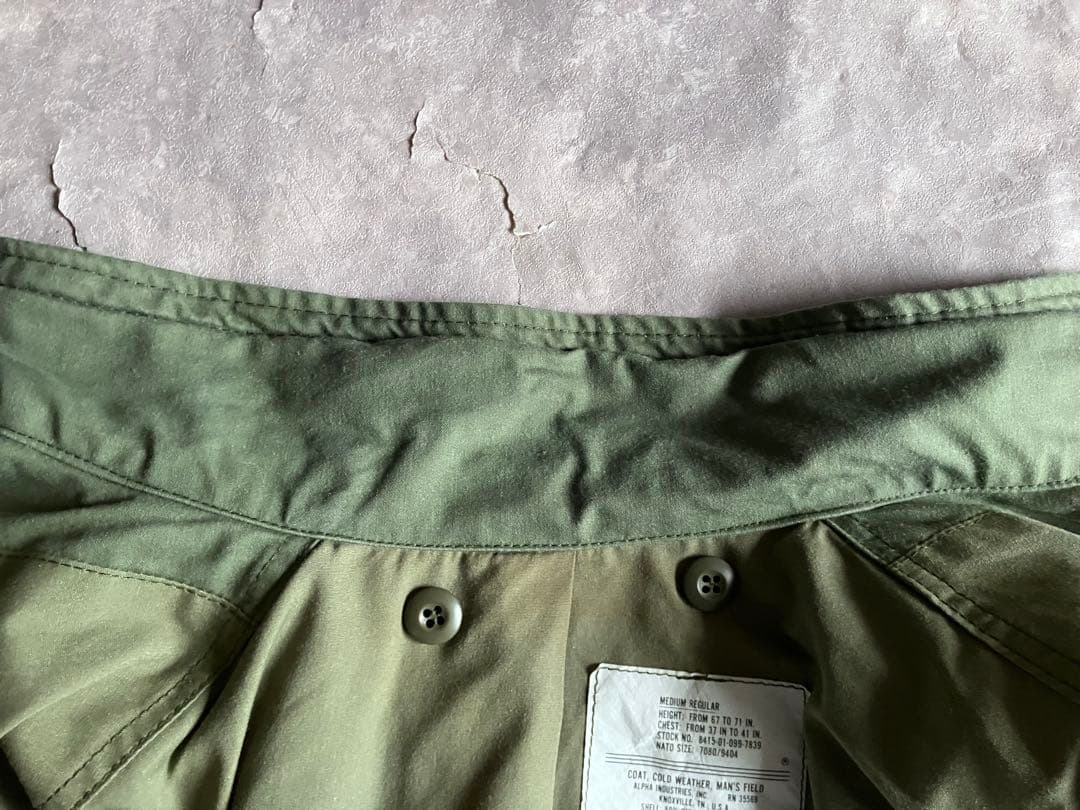 M65 ミリタリー フィールドジャケット ライナー付 USA製 オリーブ 秋冬