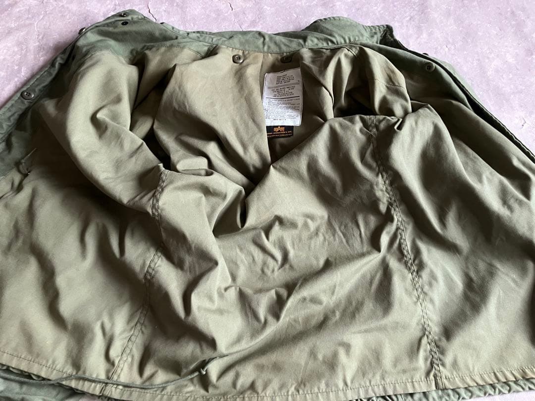 M65 ミリタリー フィールドジャケット ライナー付 USA製 オリーブ 秋冬