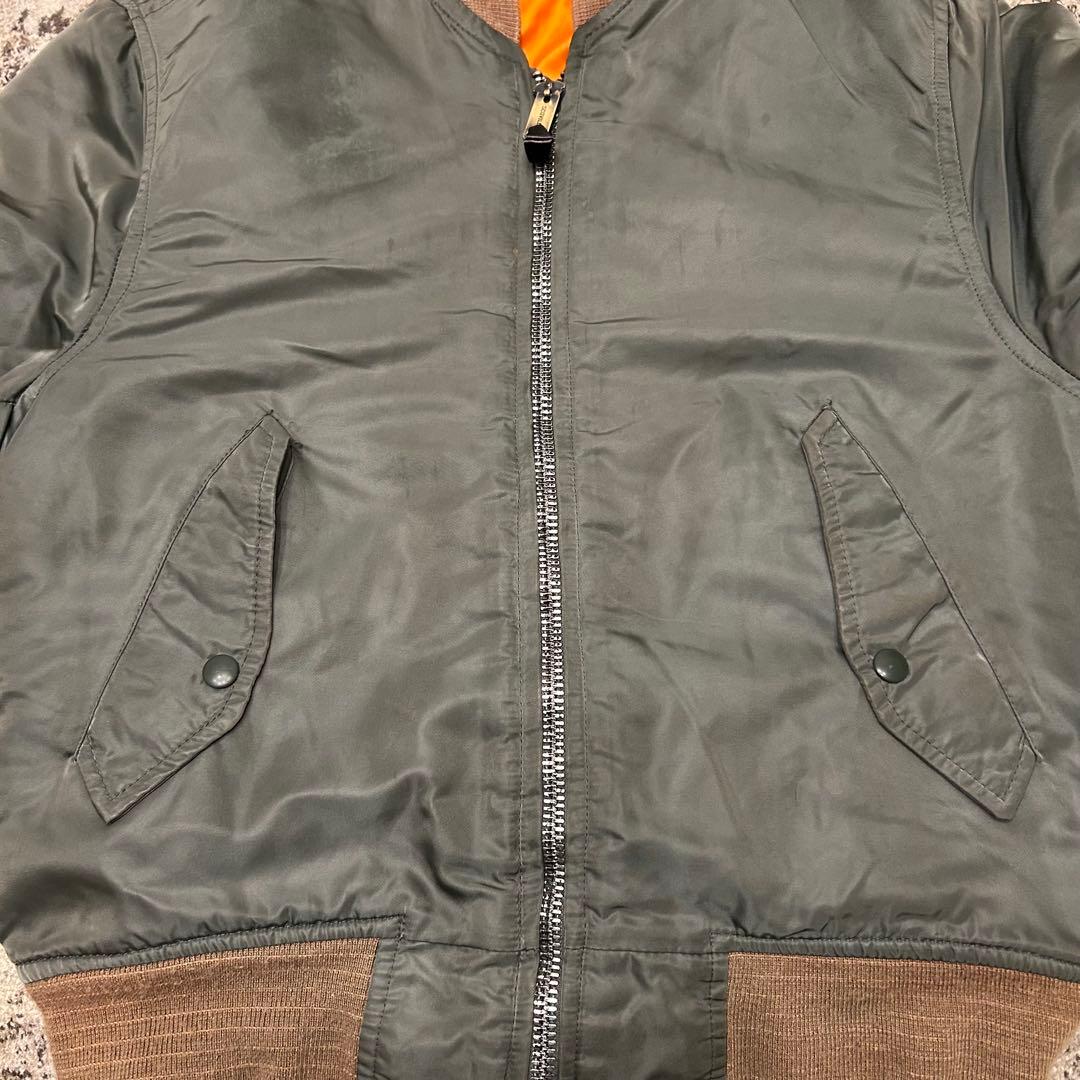 USA製　SPIEWAK GOLDEN FLEECE MA-1フライトジャケット