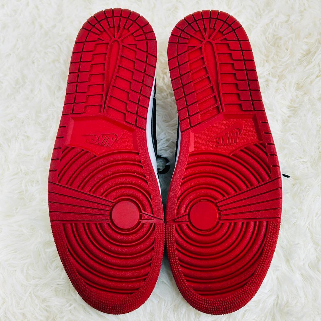 【極美品】名品　NIKE AIR JORDAN 1 LOW OG つま黒