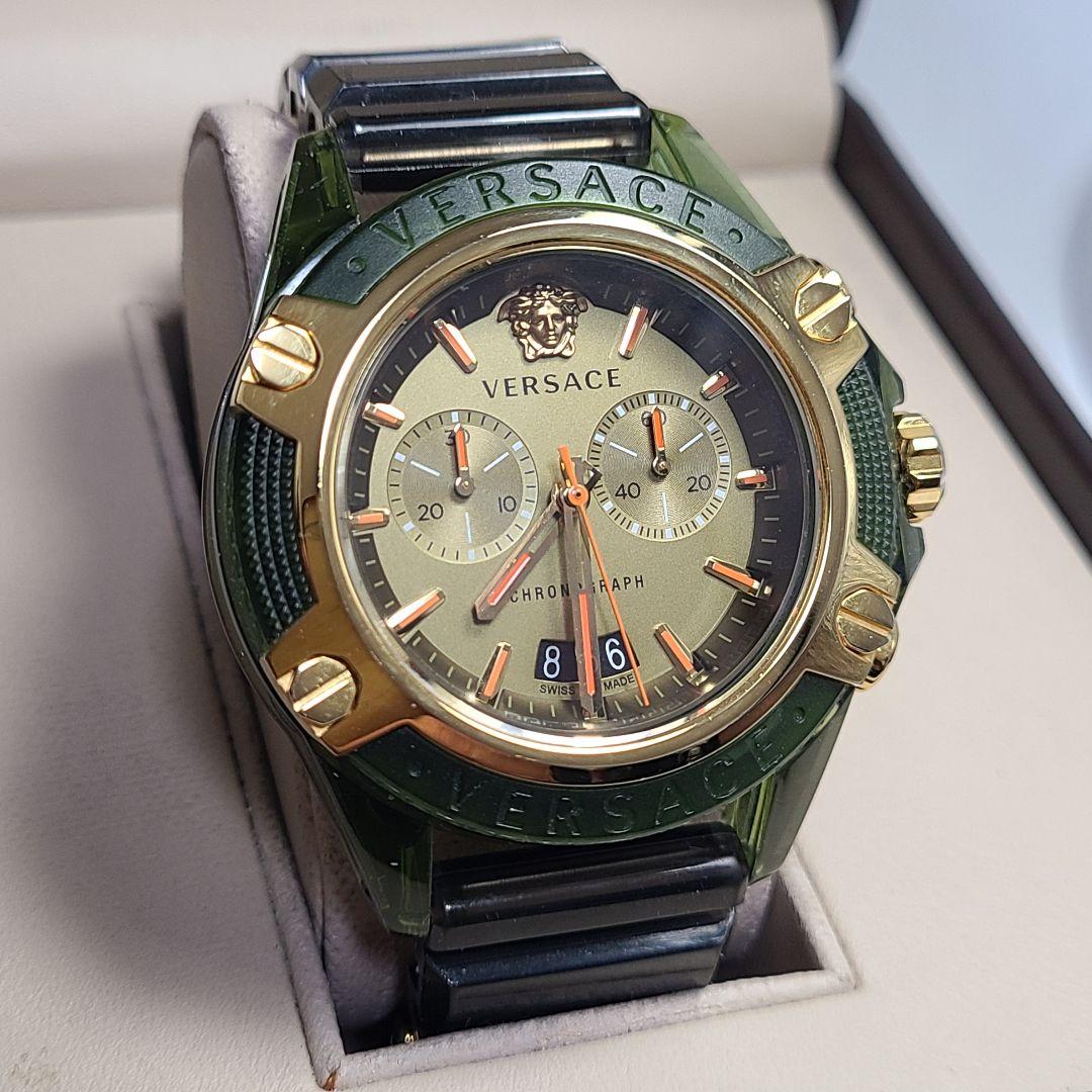 VERSACE　ヴェルサーチ　ICON ACTIVE　アクティブ　クロノ　腕時計