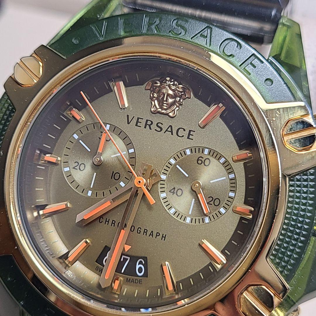 VERSACE　ヴェルサーチ　ICON ACTIVE　アクティブ　クロノ　腕時計