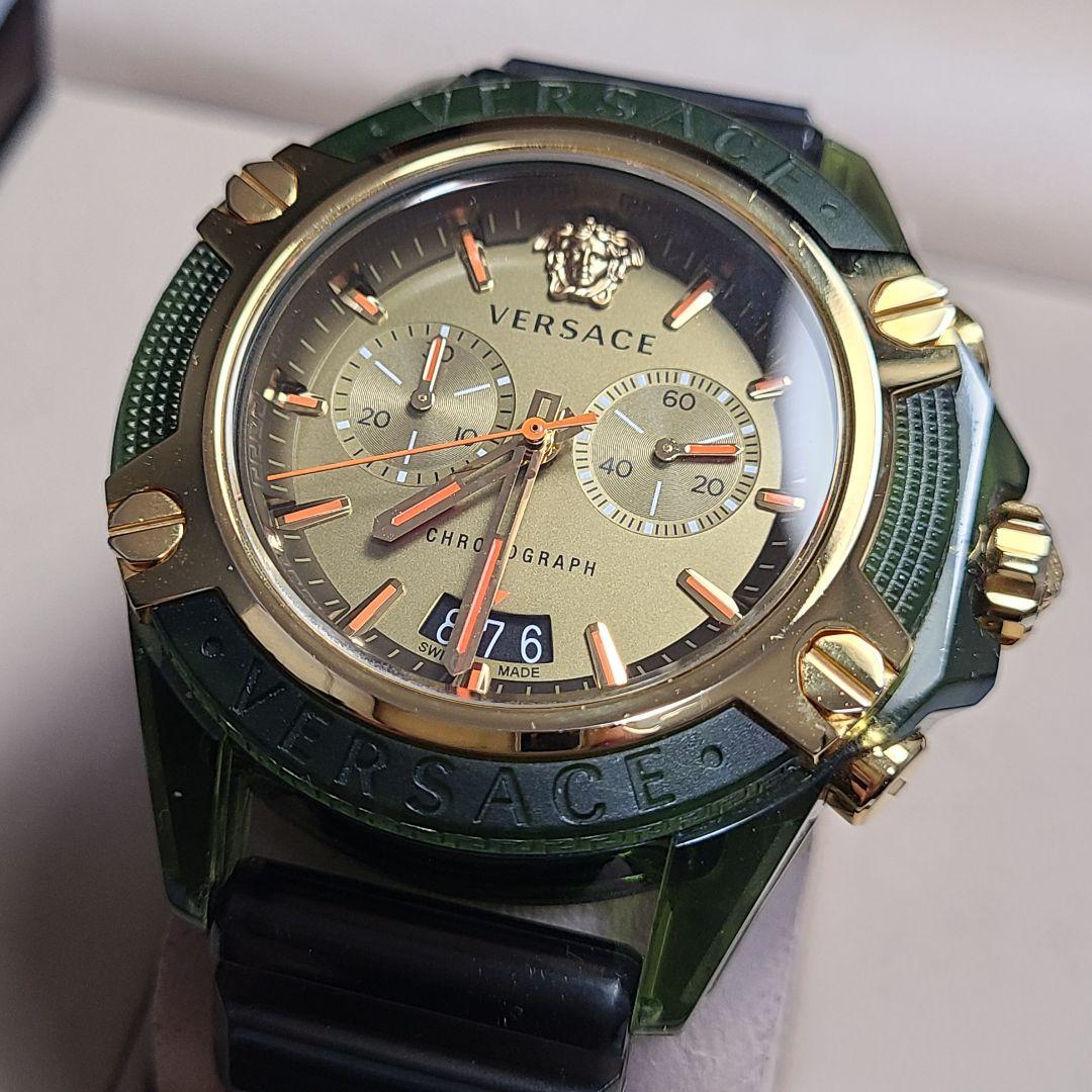 VERSACE　ヴェルサーチ　ICON ACTIVE　アクティブ　クロノ　腕時計