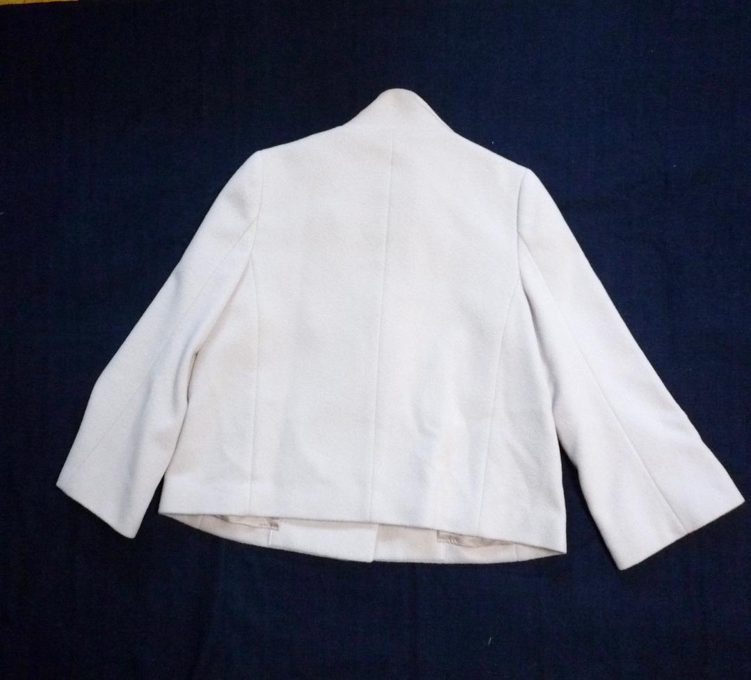 【美品】ANAYI アンゴラ スタンドカラー ショートジャケット