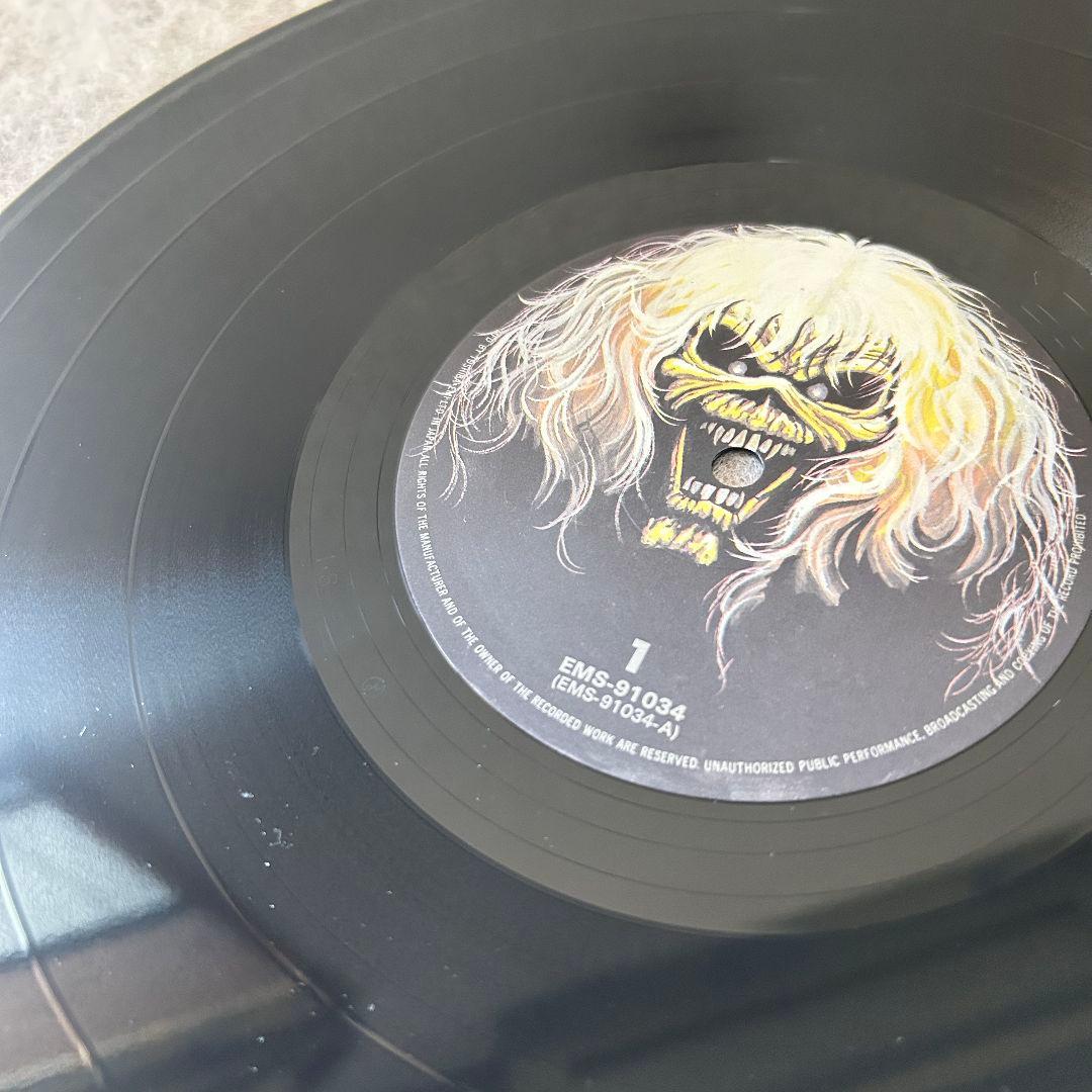 洋楽 IRON MAIDEN The Number of the Beast LP