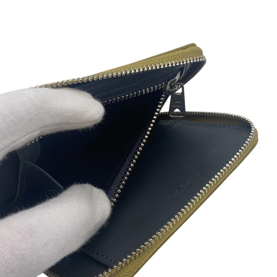 【新品未使用】 ポールスミス Paul Smith 二つ折り ラウンドファスナー