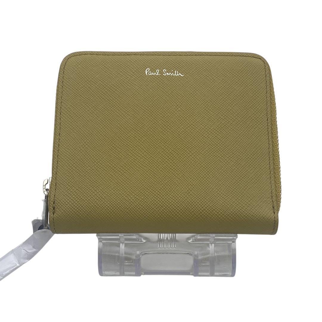 【新品未使用】 ポールスミス Paul Smith 二つ折り ラウンドファスナー