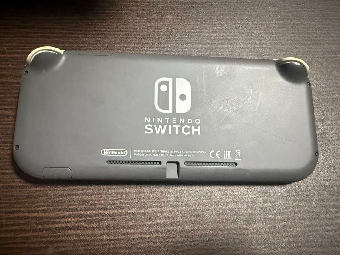 Nintendo Switch Lite グレー 画面傷あり