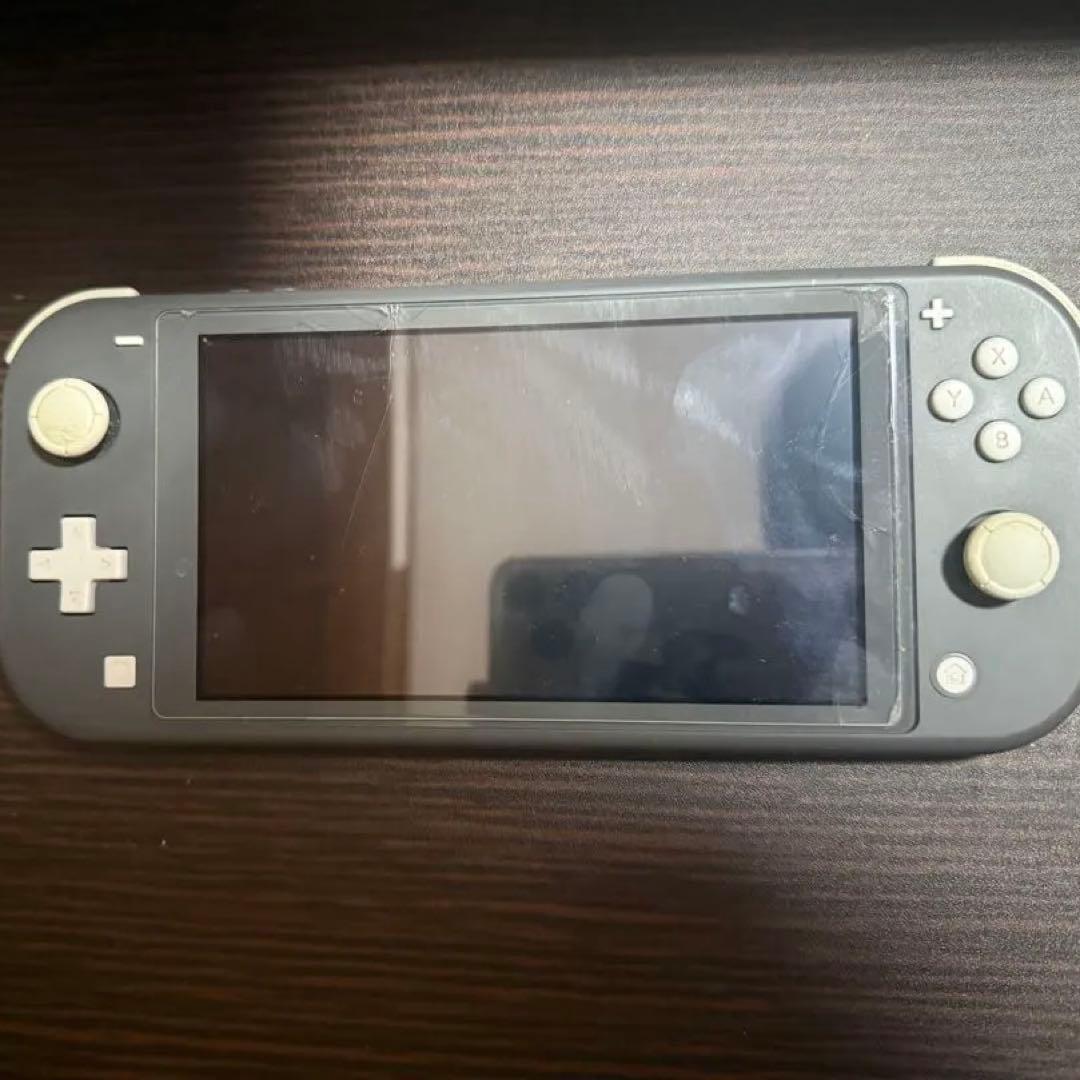 Nintendo Switch Lite グレー 画面傷あり