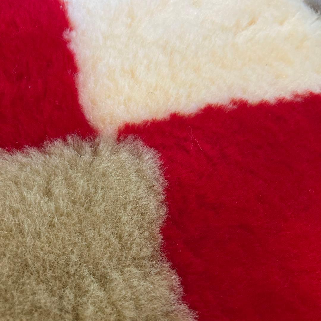 【新品】日本ムートン（旧名ニチロ）ムートンクッション３枚