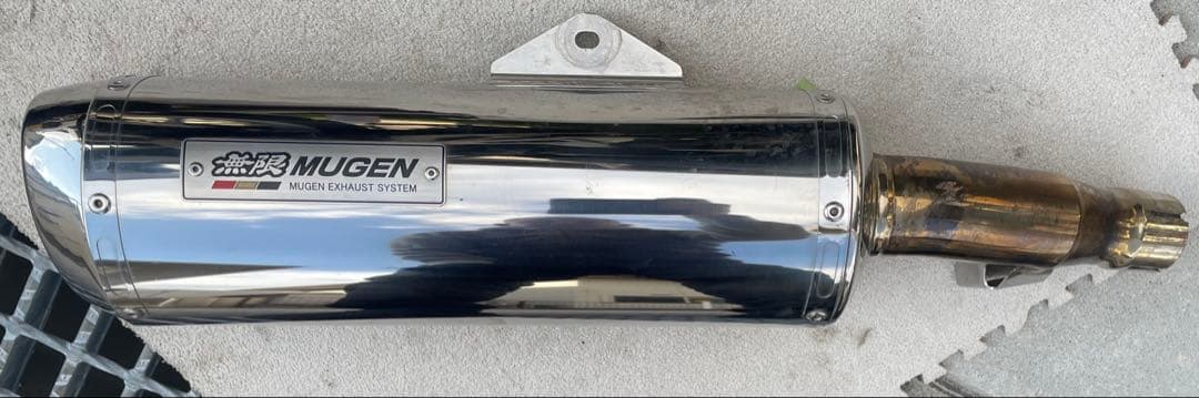 NC700X スリップオンマフラー　MUGEN 無限NC750Xで使用