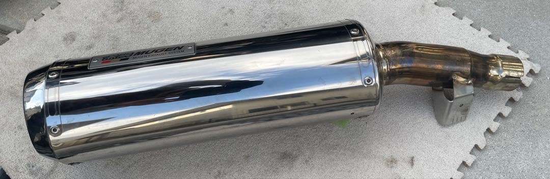 NC700X スリップオンマフラー　MUGEN 無限NC750Xで使用