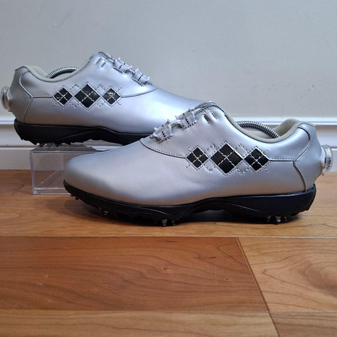 新品【フットジョイ】eコンフォートボアシューズ ゴルフシューズ 25cm