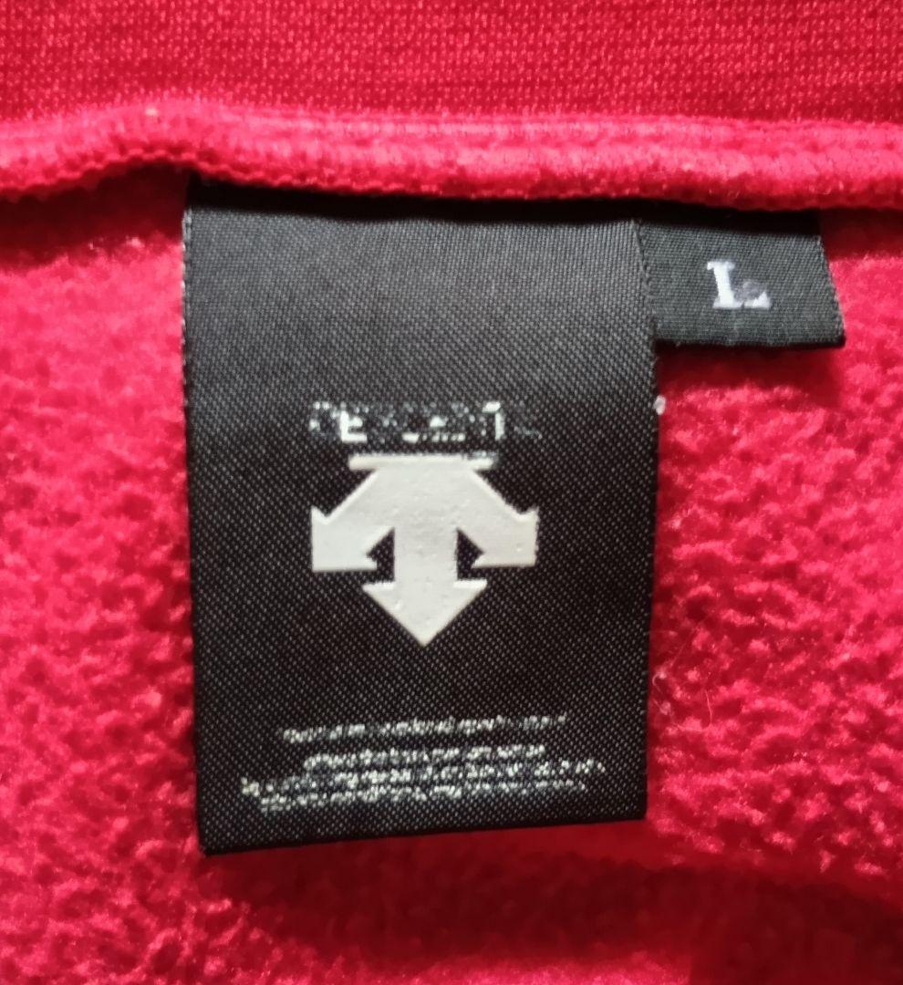 【プロモデル】広島 　東洋　カープ　フリースジャケット　デサント　L