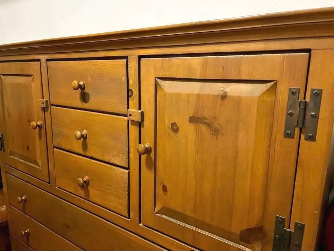 ajunma【希少・生産中止】アンファン ハイチェスト ★配送料込み