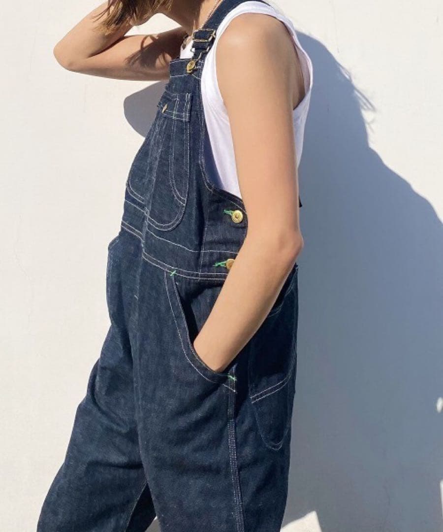 HOLIDAY LOW BACK デニムオーバーオール　 spick＆span