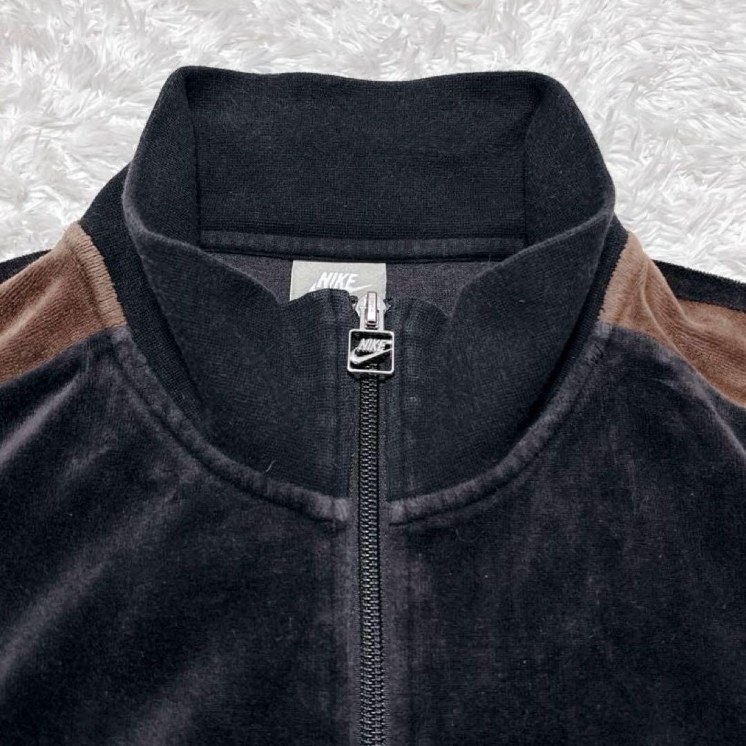 NIKE ナイキ ゴツナイキ トラックジャケット ベロア ジャージ 好配色 M