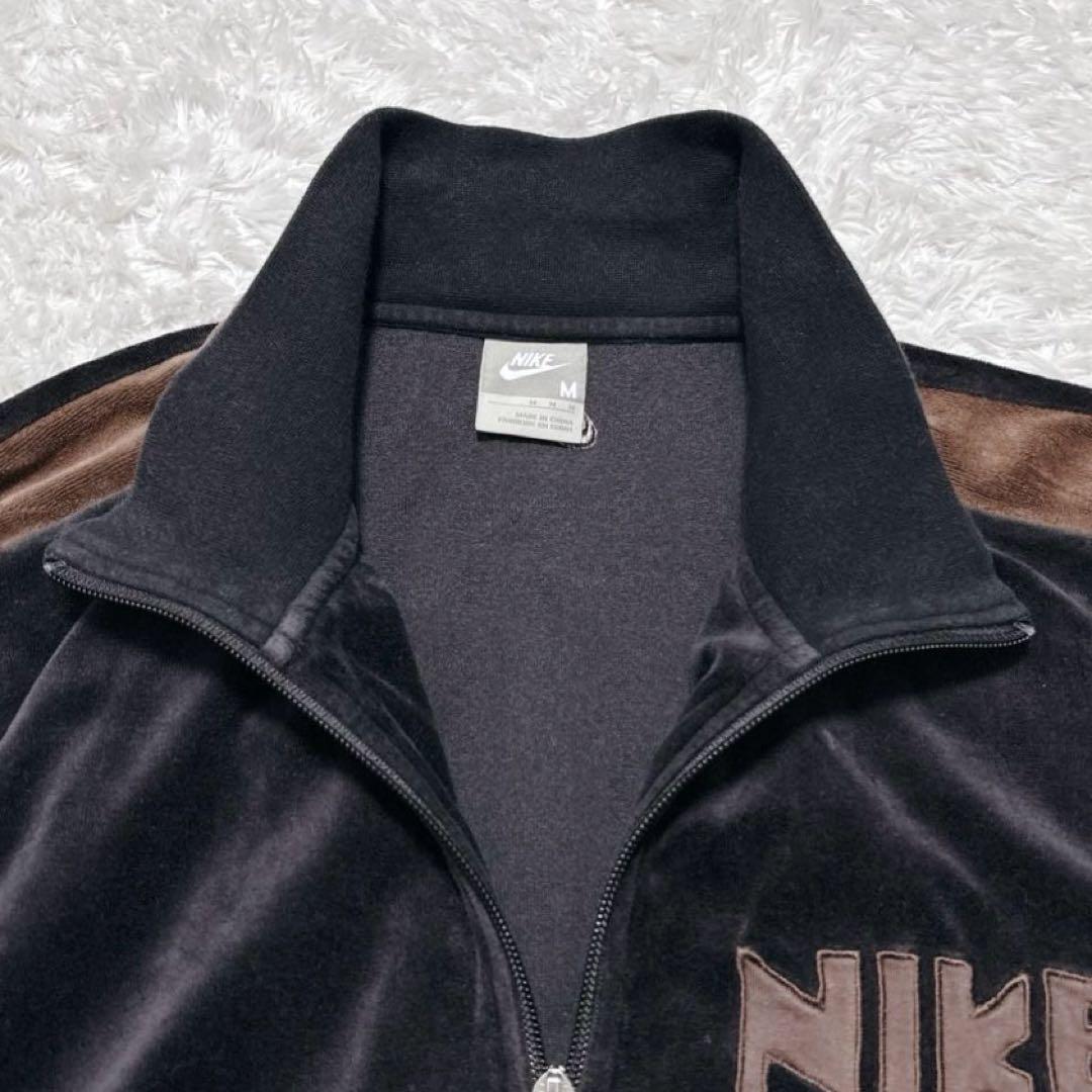 NIKE ナイキ ゴツナイキ トラックジャケット ベロア ジャージ 好配色 M