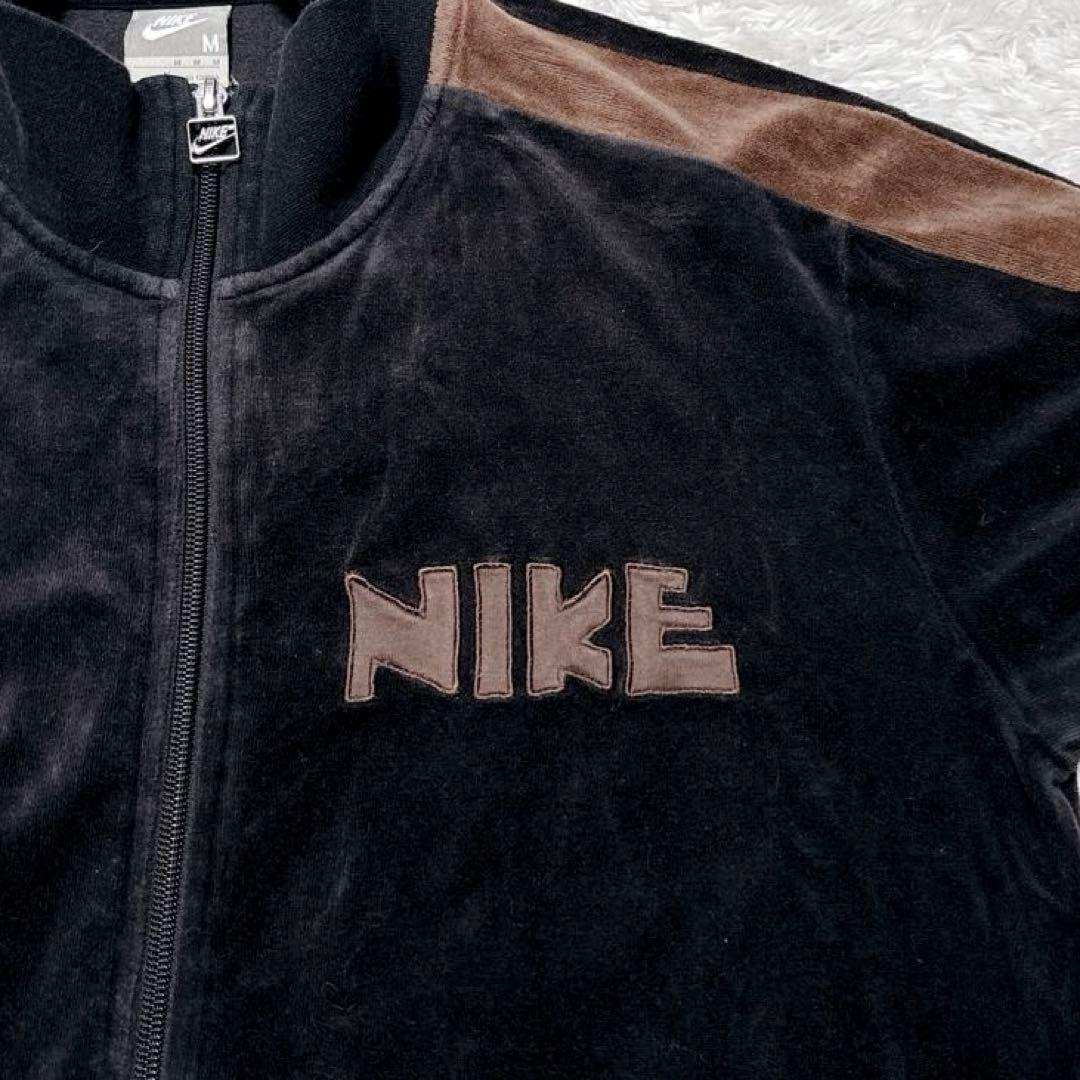 NIKE ナイキ ゴツナイキ トラックジャケット ベロア ジャージ 好配色 M