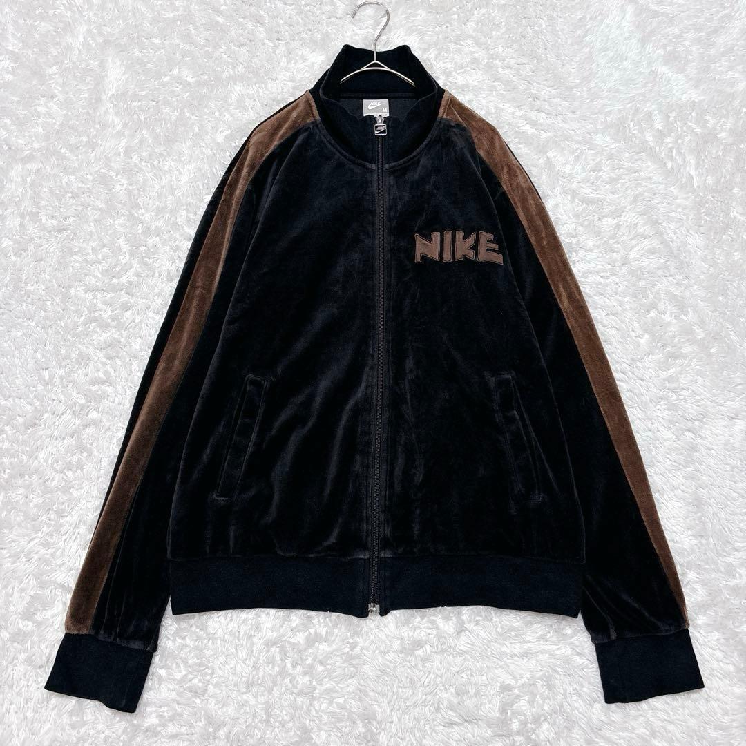 NIKE ナイキ ゴツナイキ トラックジャケット ベロア ジャージ 好配色 M