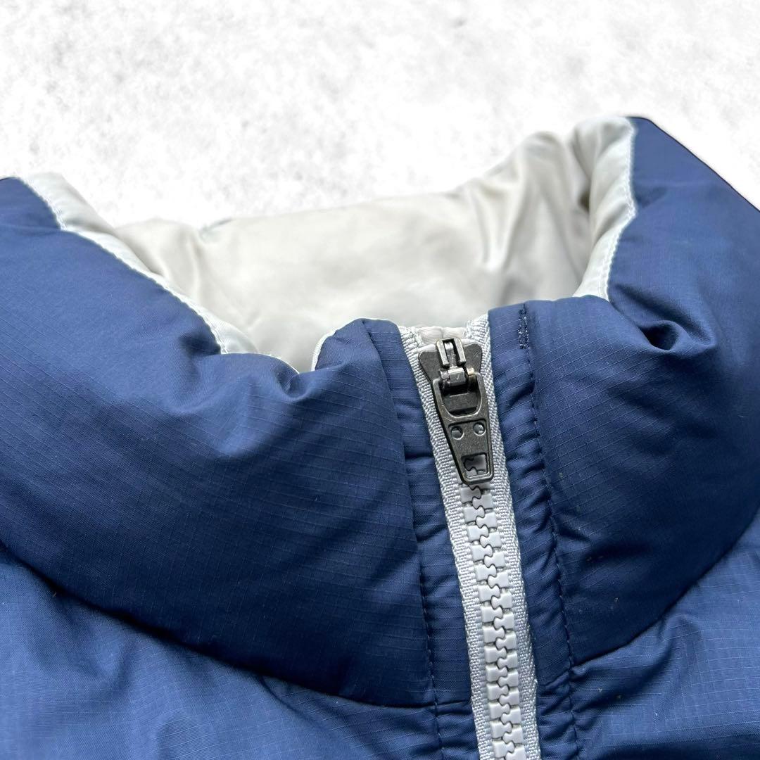 00s archive old NIKE オールド 刺繍ロゴ 肉厚 ダウンベスト