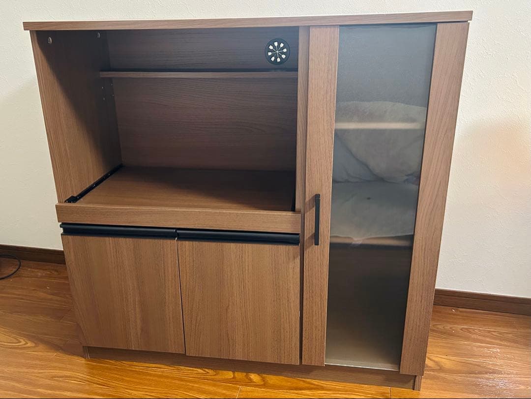 ニトリ レンジ台(フォルムNRE9090G MBR)