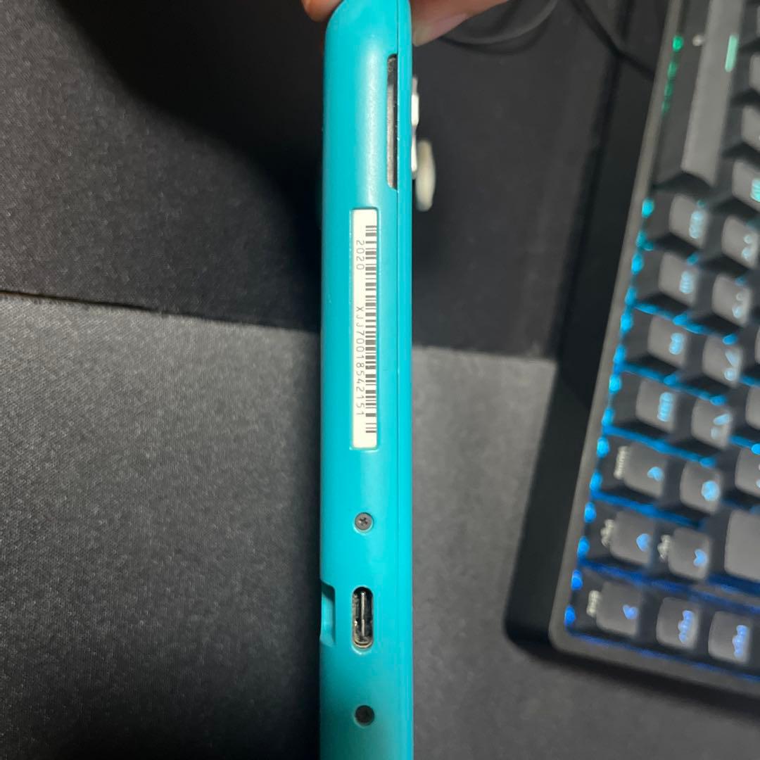 Nintendo Switch Lite ターコイズとSwitchカセット